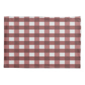 Housse D'oreillers Pilote Monogramme de Buffalo Rouge (Dos)