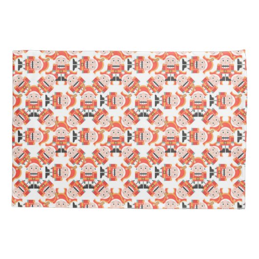 Housse D'oreillers Pilote motif Nutcracker (Dos)