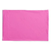 Housse D'oreillers Pilote simple Neon Fuchsia (Dos)