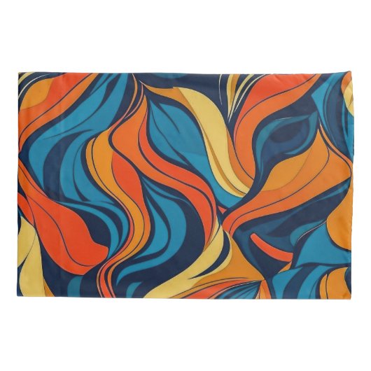 Housse D'oreillers Pilote simple standard Abstrait (Dos)