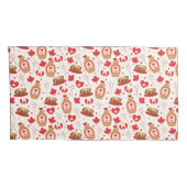 Housse D'oreillers Pilotes de fête du Canada (Dos-Droit)