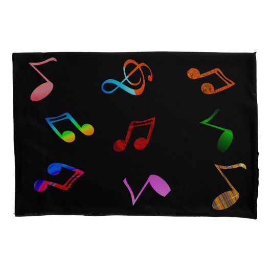 Housse D'oreillers Pilotes standard de musique (devant-gauche)