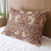 Housse D'oreillers Pimpernel Dusty rose et blanc chaud Motif Morris