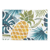 Housse D'oreillers Pinceau d'or palmier feuille (Dos)