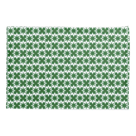 Housse D'oreillers Pine Snowflakes Pillowcases (2 tailles) (Dos-gauche)