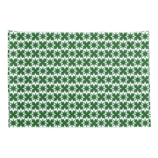 Housse D'oreillers Pine Snowflakes Pillowcases (2 tailles) (Dos-Droit)