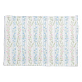 Housse D'oreillers Pink and Blue Grandmillennial Reversible (Dos)