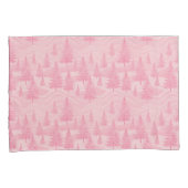 Housse D'oreillers Pink Forest Christmas (devant-Droit)