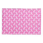 Housse D'oreillers Pink Ribbon Pattern – Breast Cancer Awareness (Dos)