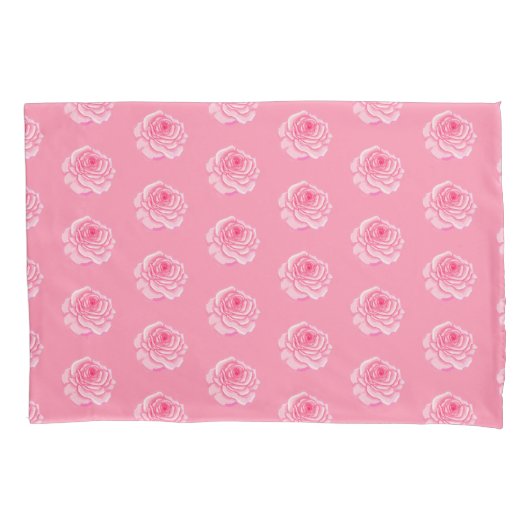 Housse D'oreillers Pink roses (devant)