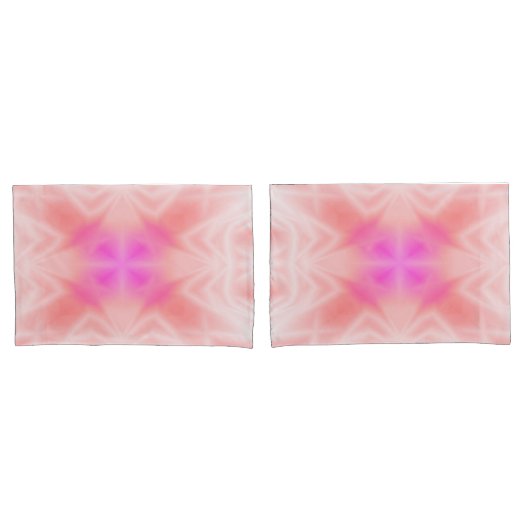 Housse D'oreillers Pink Splash (devant-Set)