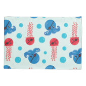 Housse D'oreillers Pirate Octopus, Pirate Jellyfish, Sea Animaux (Dos)