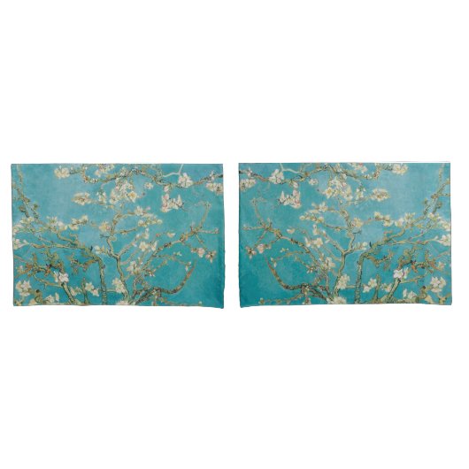 Housse D'oreillers PixDezines Van Gogh Almond Blossoms/St. Roi (devant-Set)