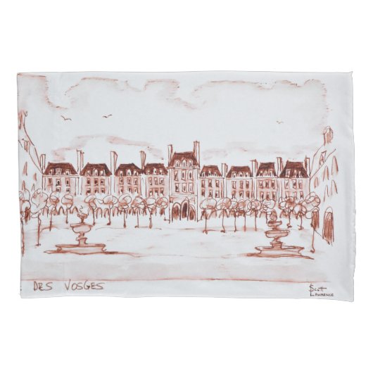 Housse D'oreillers Place des Vosges | Marais, Paris (devant-gauche)