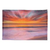 Housse D'oreillers Plage de Sunset Tamarack| Carlsbad, CA (Dos-gauche)
