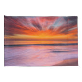 Housse D'oreillers Plage de Sunset Tamarack| Carlsbad, CA (Dos-Droit)