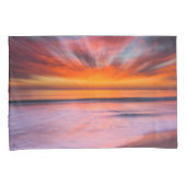 Housse D'oreillers Plage de Sunset Tamarack| Carlsbad, CA (devant-Droit)