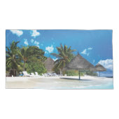 Housse D'oreillers Plage exotique (Dos)