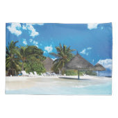 Housse D'oreillers Plage exotique (Dos)