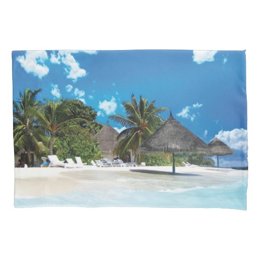 Housse D'oreillers Plage exotique (devant-gauche)