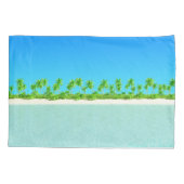 Housse D'oreillers Plage tropicale (Dos)