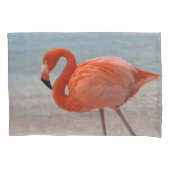 Housse D'oreillers Plages tropicales | Flamant rose des Caraïbes, Aru (devant)
