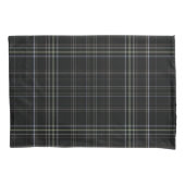 Housse D'oreillers Plaid noir (devant)