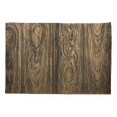 Housse D'oreillers Planches en bois, texture naturelle arrière - plan (Dos)