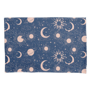 Housse D'oreillers Planètes et étoiles Motif
