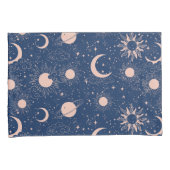 Housse D'oreillers Planètes et étoiles Motif (devant-Droit)