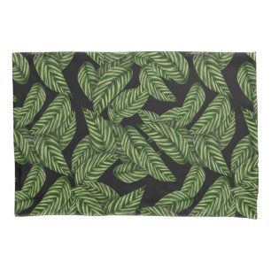 Housse D'oreillers Plante de feuille tropicale moderne Imprimer