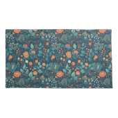 Housse D'oreillers Plantes et fleurs scandinaves (Dos-gauche)