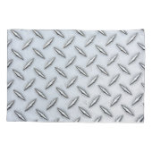 Housse D'oreillers Plaque diamant en acier (Dos-gauche)