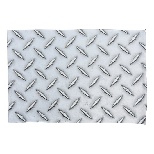 Housse D'oreillers Plaque diamant en acier (devant-gauche)