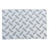 Housse D'oreillers Plaque diamant en acier (devant-Droit)