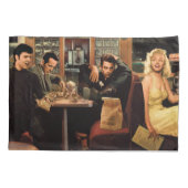 Housse D'oreillers Plat bleu 2 (Dos-gauche)