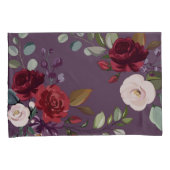 Housse D'oreillers Plum coussin Plum violet Rose Or Parquet géométriq (devant-Droit)
