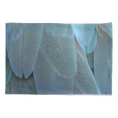 Housse D'oreillers Plumes bleues (Dos)