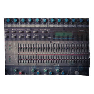 Housse D'oreillers Plusieurs boutons Sound Mixer Studio
