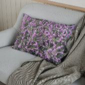 Housse D'oreillers Plutôt Violet Cuir Floral