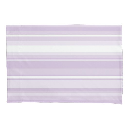 Housse D'oreillers Poignée rayures violettes (devant)