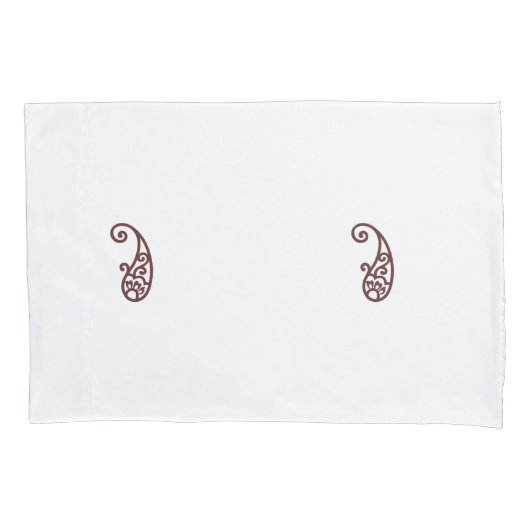 Housse D'oreillers Point rouge (devant)