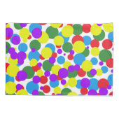 Housse D'oreillers Points colorés (Dos-gauche)