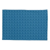 Housse D'oreillers Points et Cercles Bleus Amusant Doux (Dos)