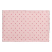 Housse D'oreillers Points roses girly (Dos)