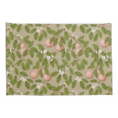 Housse D'oreillers Poires roses (marron clair) (Dos-Droit)