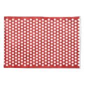 Housse D'oreillers Pois blanc + votre backgr. & Idées (Dos-gauche)