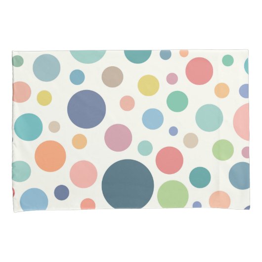 Housse D'oreillers Pois coloré (devant-Droit)