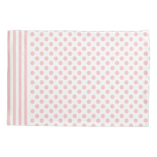Housse D'oreillers Pois Coque Coussin de Pink Stripes