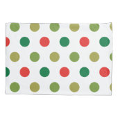 Housse D'oreillers Pois de Noël (Dos)